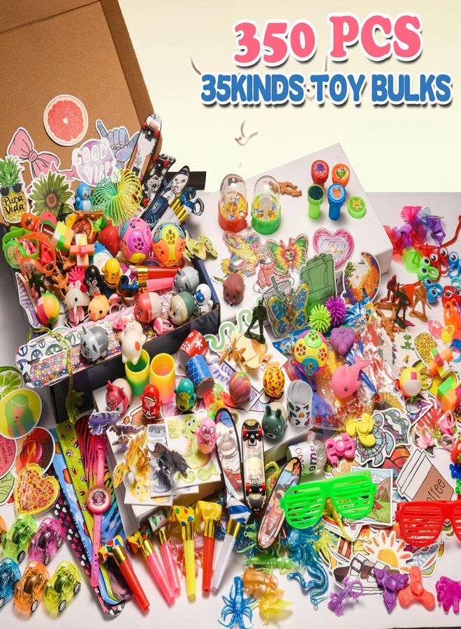 Yutin 350PCS Prize Box Toys for Kids Classroom, Party Favor Bulk Goodie Bag Stuffers for Kids 4-8 8-12, Pinata Filler, Treasure Chest Box Prizes, Birthday Gift Bags Toys for Boys Girls 3-5 - Image 3